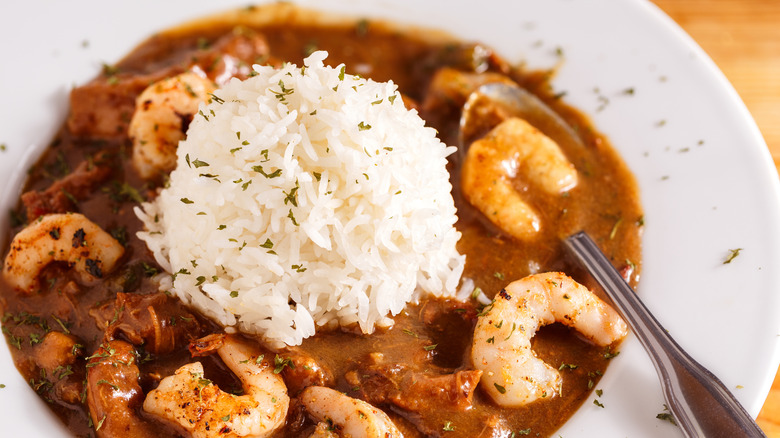 Seafood gumbo