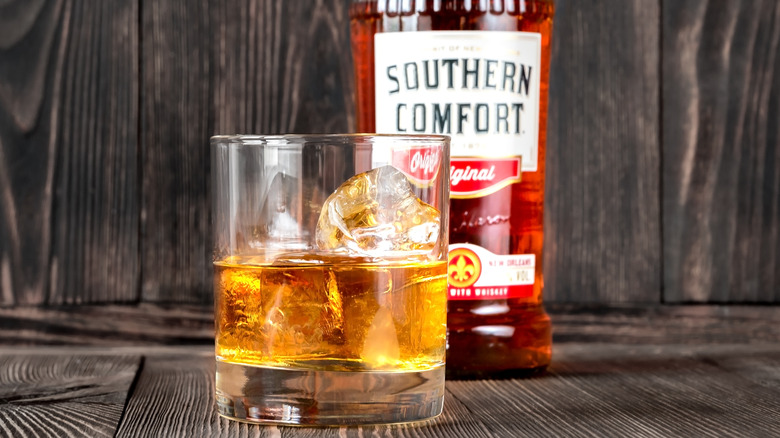 southern comfort whiskey glass