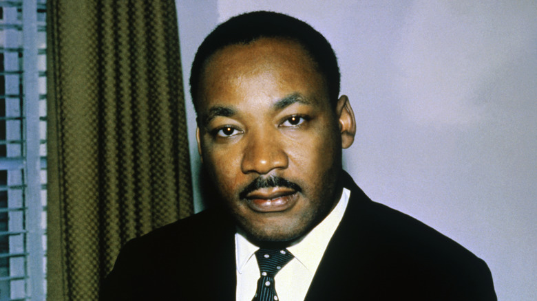 A close-up photo of Dr. Martin Luther King Jr