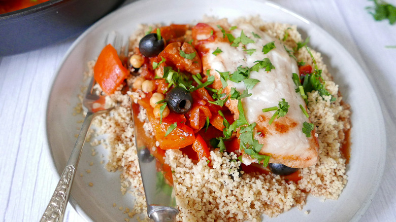 fish stew with couscous