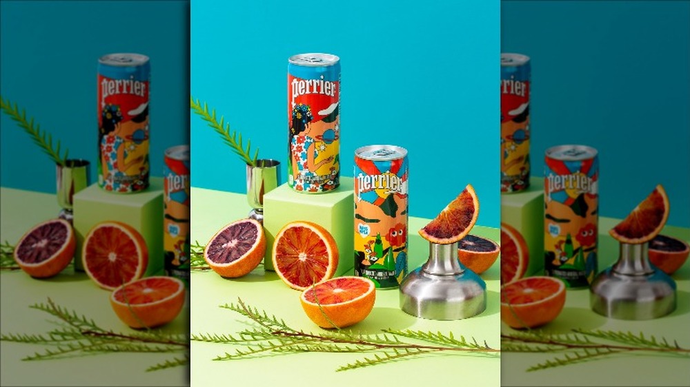 Perrier sparkling water