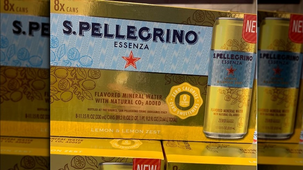 Sanpellegrino sparkling water