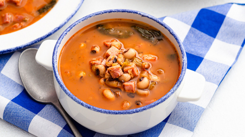 Spicy Black-Eyed Pea Soup Recipe