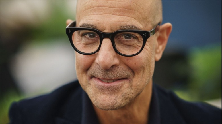 Stanley Tucci smiling