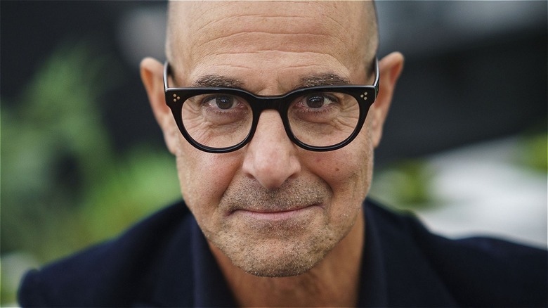 Stanley Tucci smiling