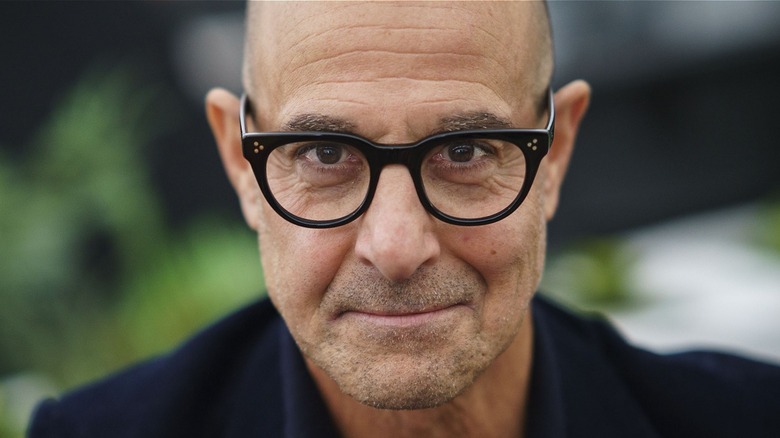 Stanley Tucci smiling