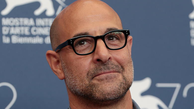 stanley tucci on the red carpet