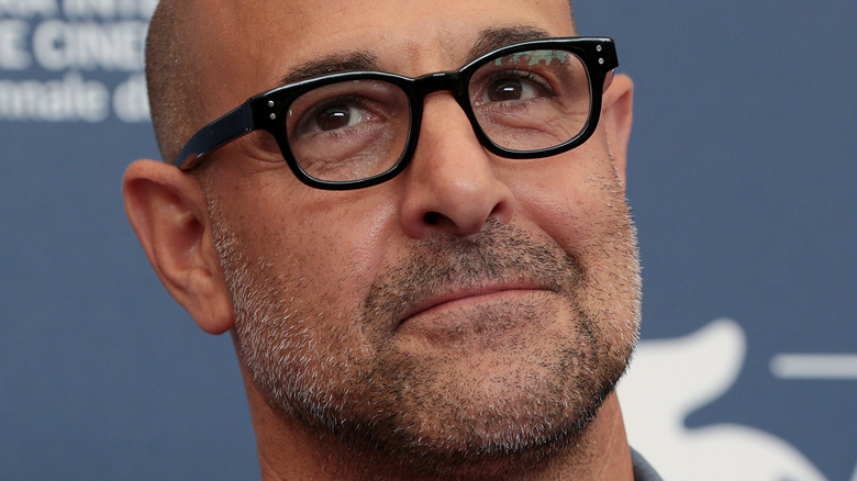 Stanley Tucci black glasses