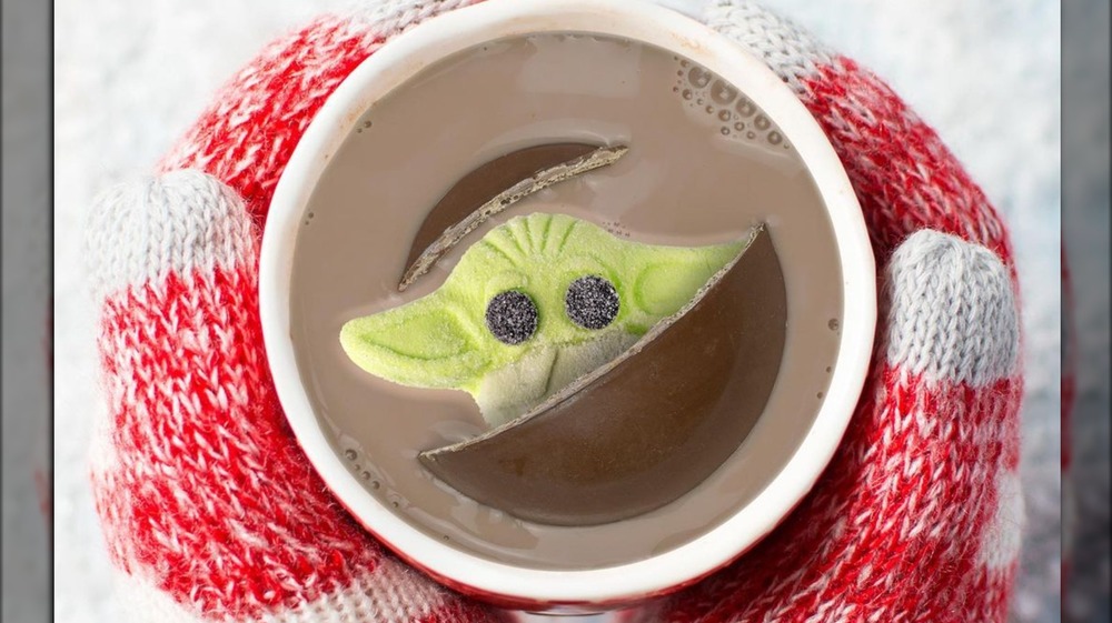 Star Wars Fans Can't Get Enough Of These Baby Yoda Hot Cocoa Bombs