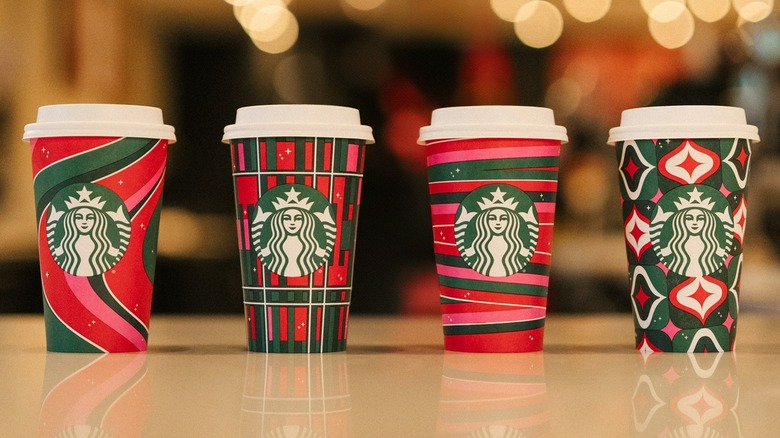 Starbucks 2023 holiday cups
