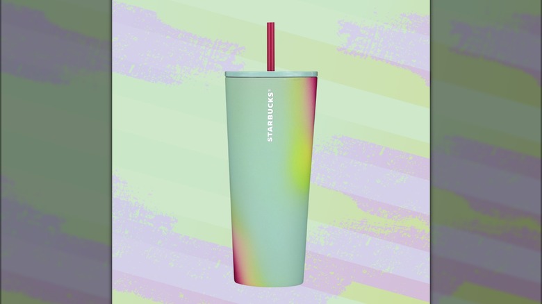 Starbucks Pastel Tie-Dye Cold Cup