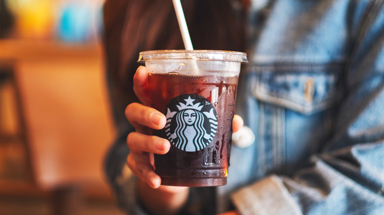 Iced Starbucks drink