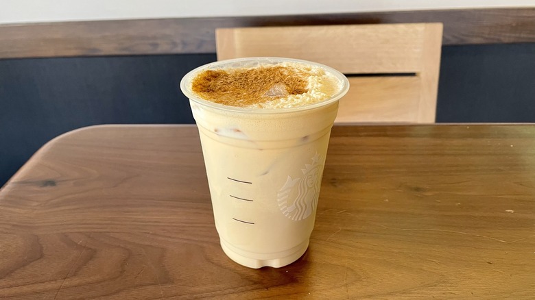 Starbucks chai latte cup