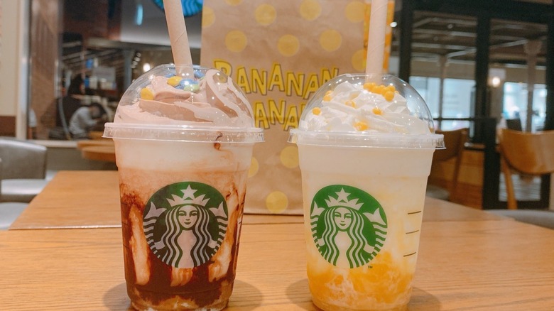 Starbucks banana-inspired drinks