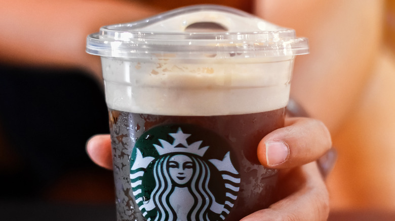 Cold Brew with cream at Starbucks