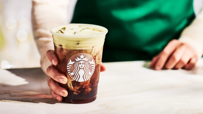 Starbucks Oleato drink