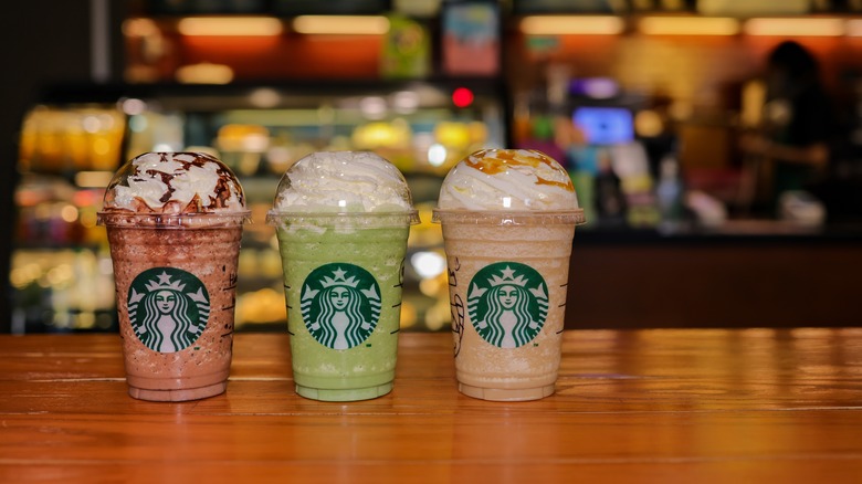 Starbucks drinks