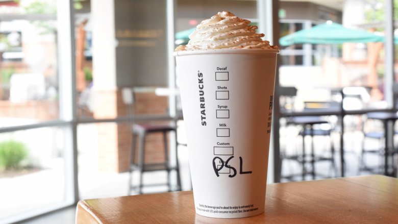 Starbucks Pumpkin Spice Latte