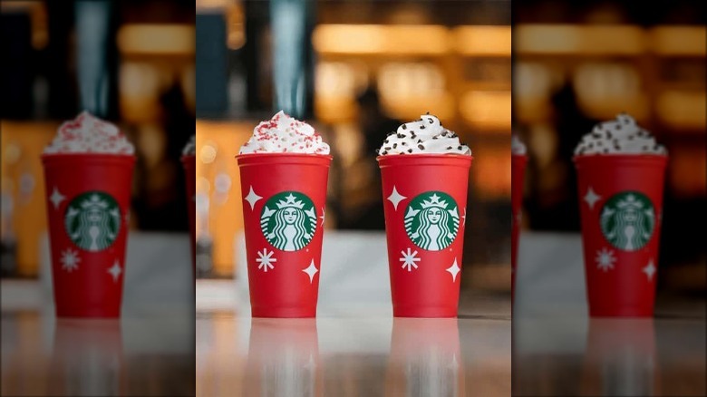 Starbucks reusable red cup 2022
