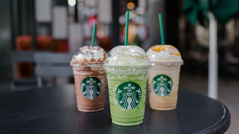 Starbucks Frappuccinos