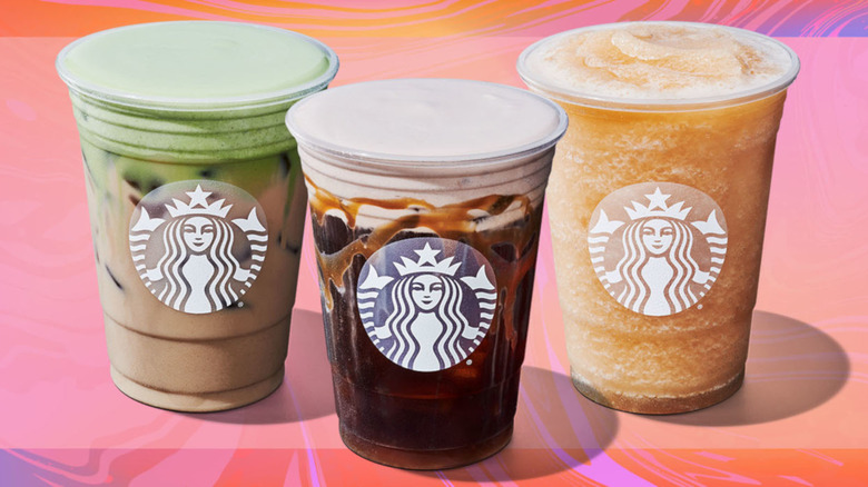 Starbucks Summer Remix menu drinks