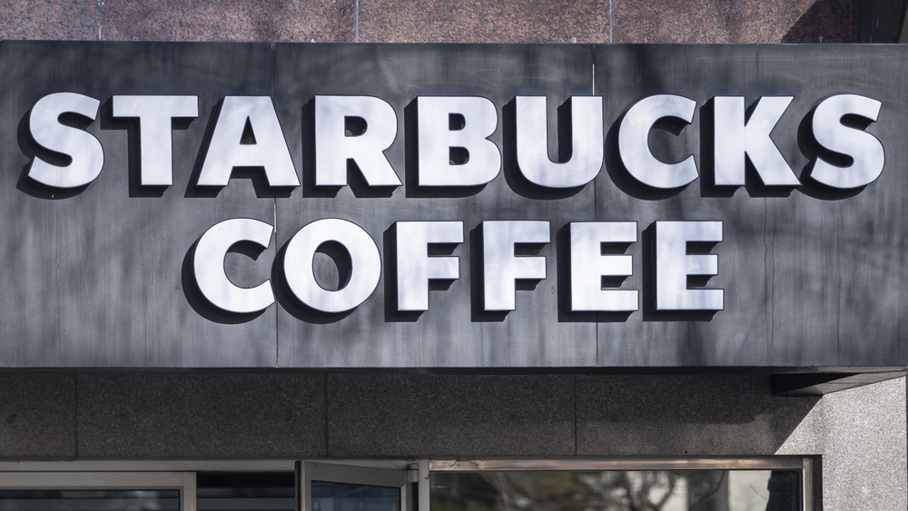 Starbucks sign