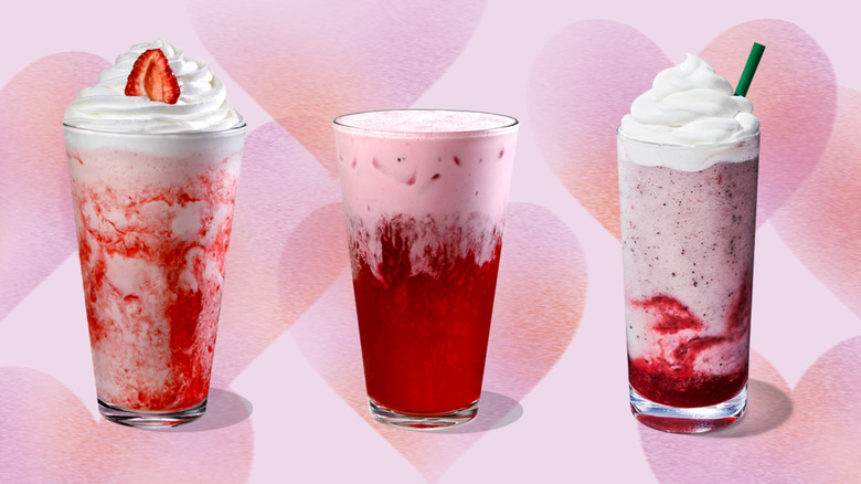 Starbucks Valentine's Day drinks