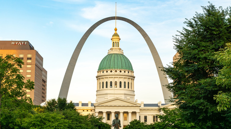 Gateway Arch National Park in St. Louis, Missouri