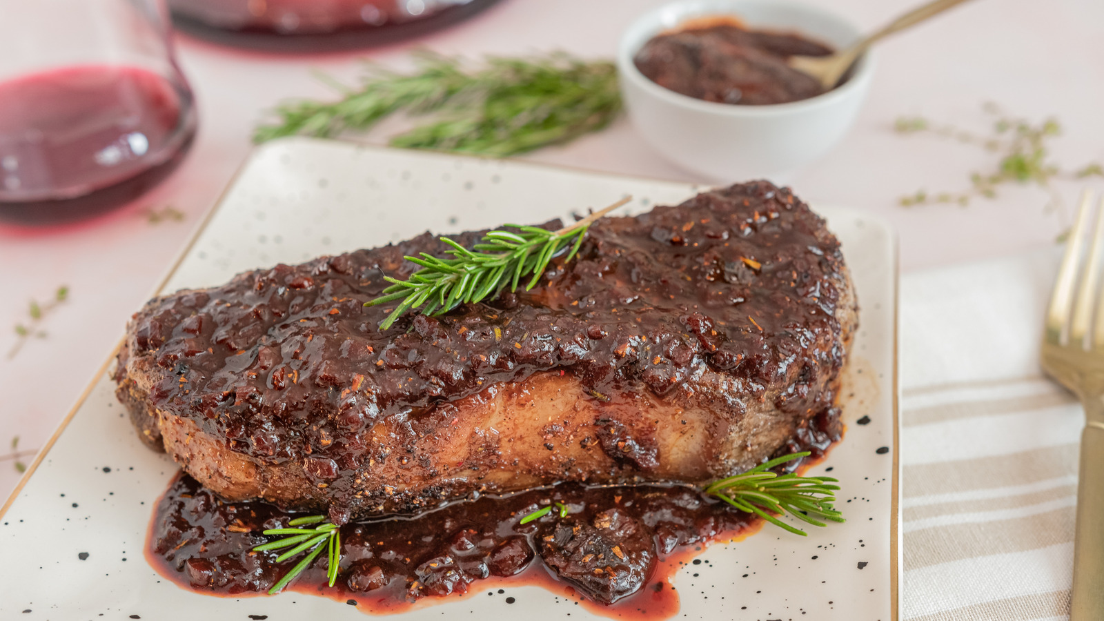 Steak In Red Wine Sauce Recipe
