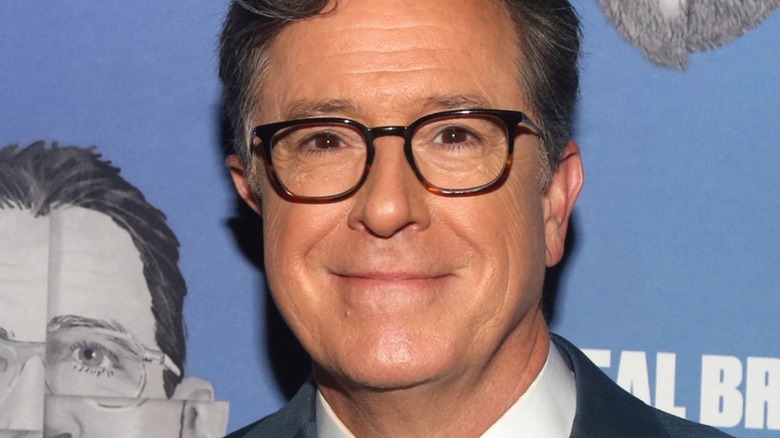 Stephen Colbert smiling