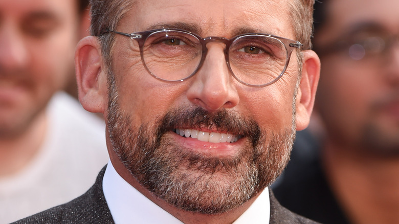 Steve Carell close-up with glasses