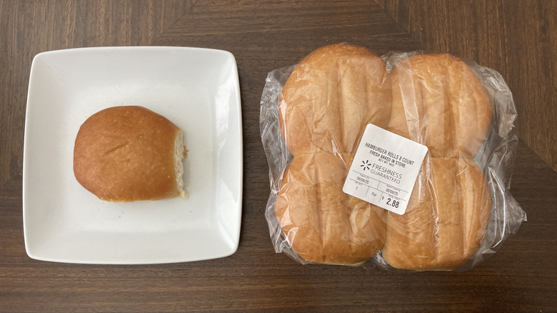 Freshness Guaranteed hamburger buns