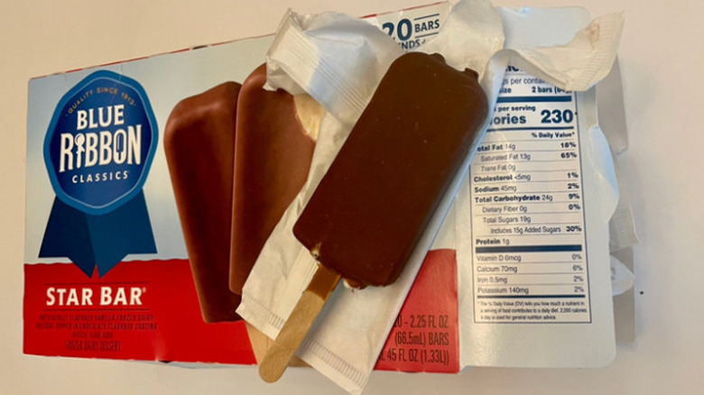 Blue Ribbon ice cream bar