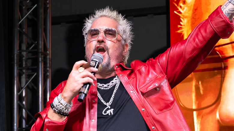 Guy Fieri on stage