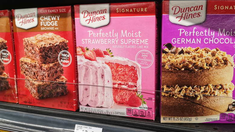 Duncan Hines Strawberry Cake Mix