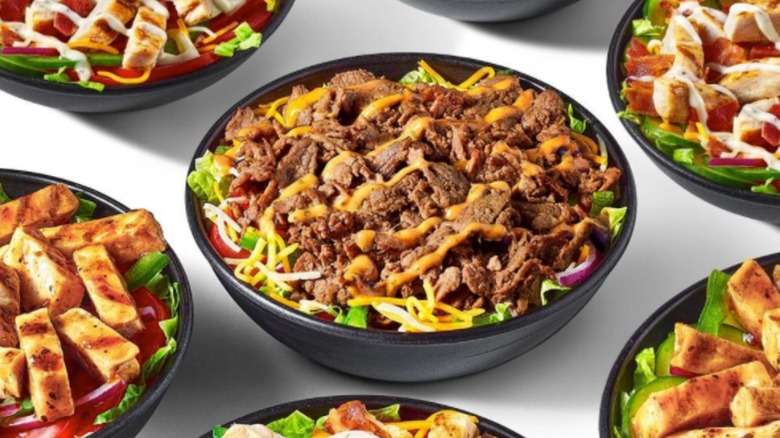 Subway No Bready Bowls