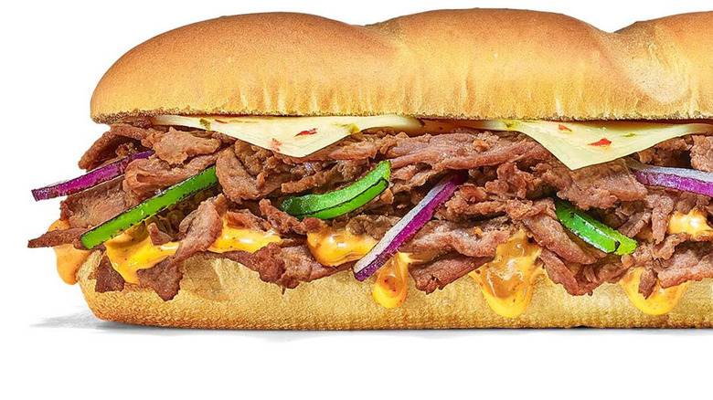 New Subway Baja steak and jack sub