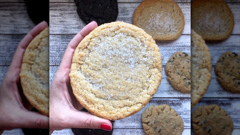 A sugar cookie from Potbelly
