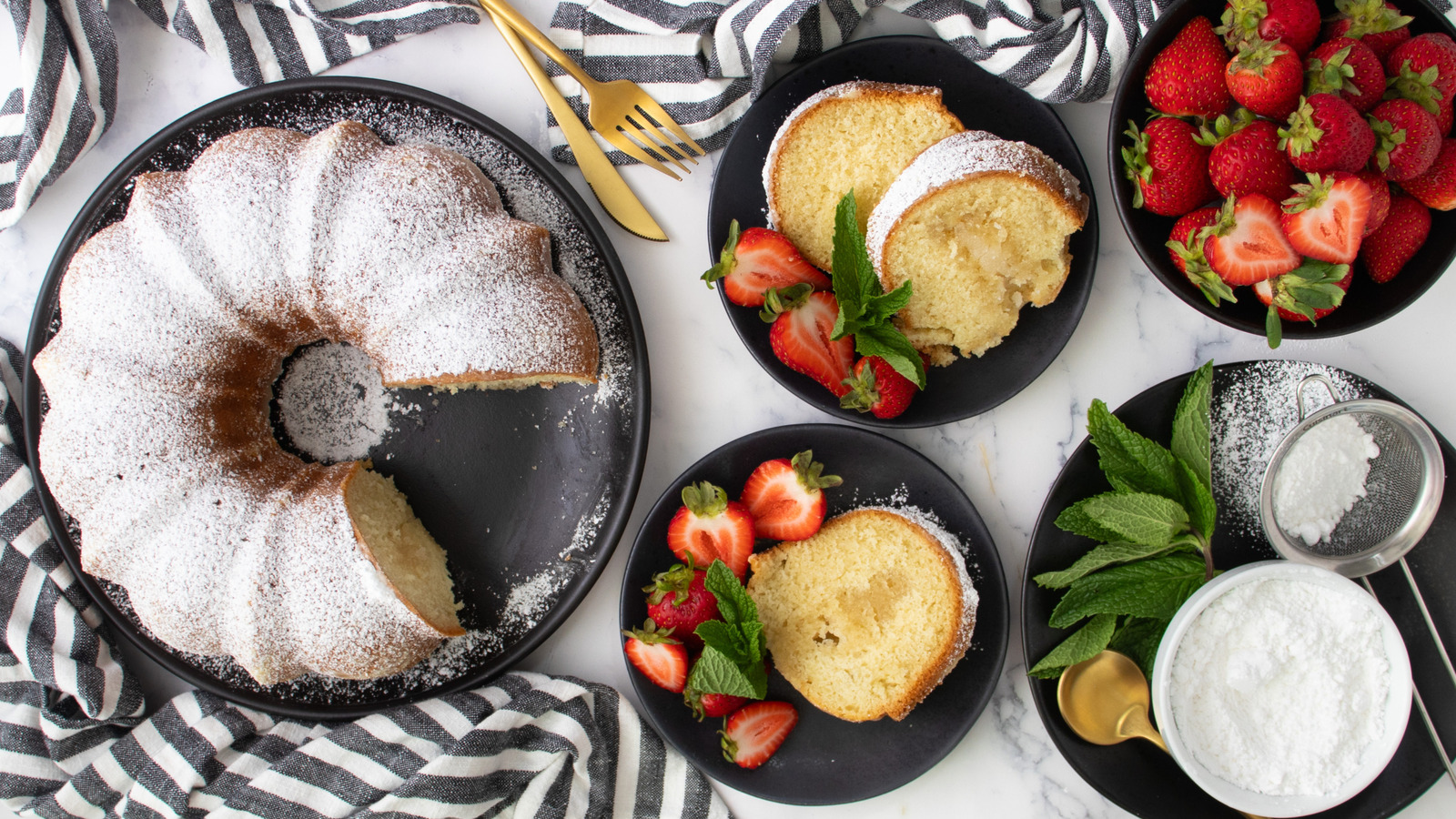 Sugary Kentucky Butter Cake Recipe