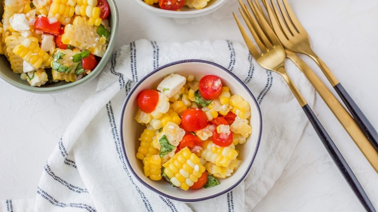 tomato and corn salad