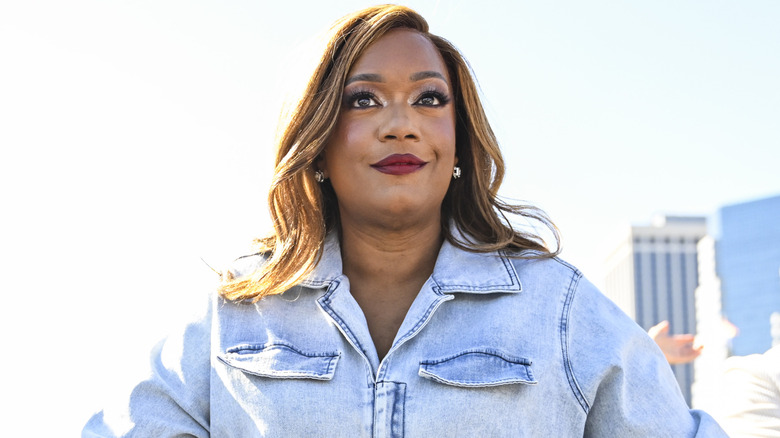 Sunny Anderson smiling