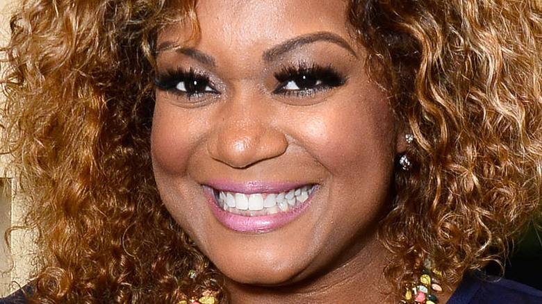 Sunny Anderson with bright smile