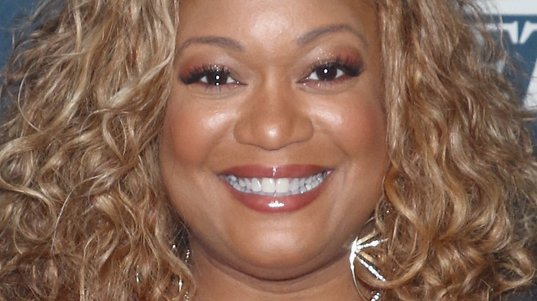 Sunny Anderson with wide smile