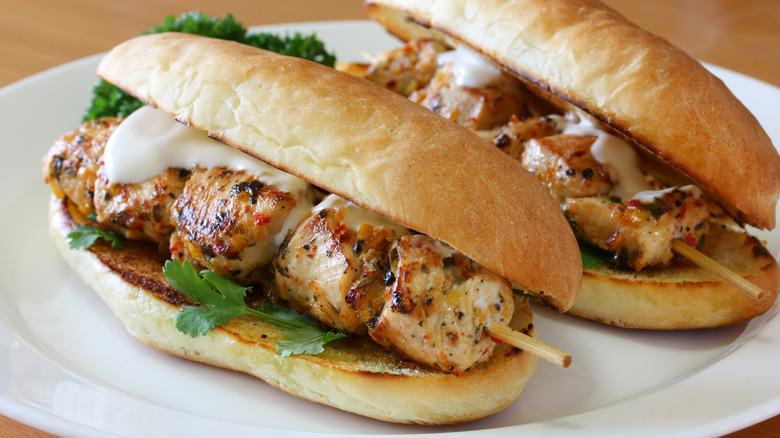 Chicken spiedies