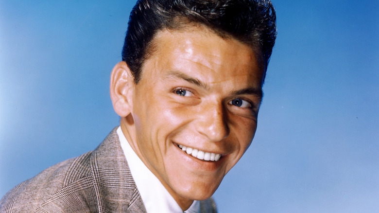 Frank Sinatra smiling