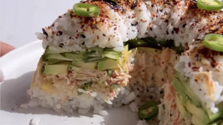 sushi bundt cake
