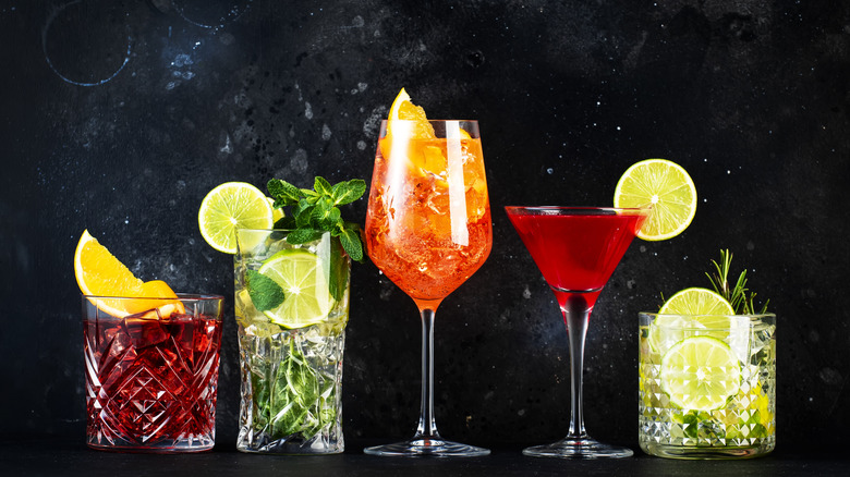 Aperitif cocktails