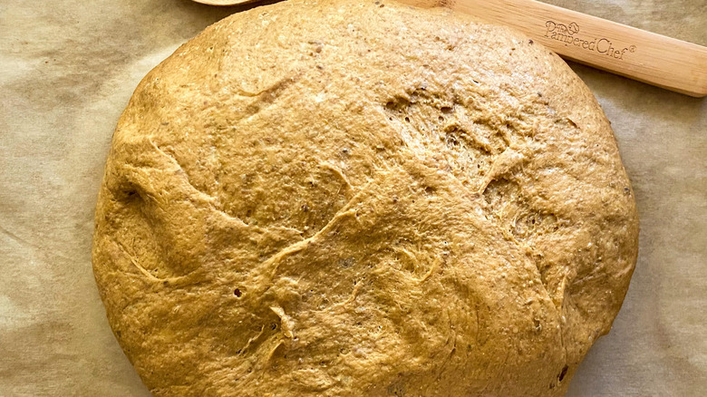 finished loaf of bread