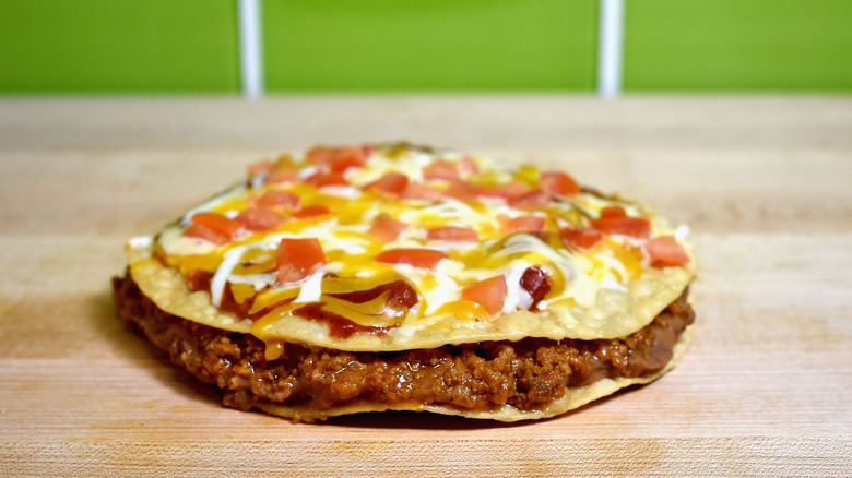 The beloved Taco Bell Mexican pizza