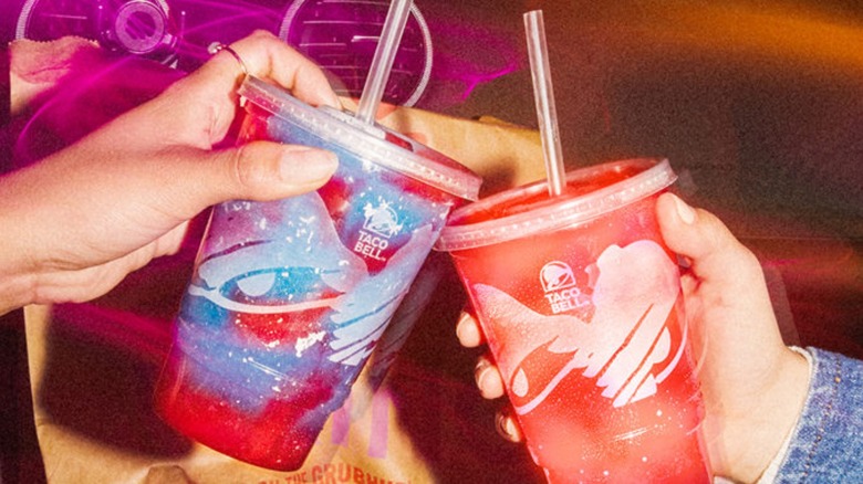 Electric Strawberry Freeze from Taco Bell